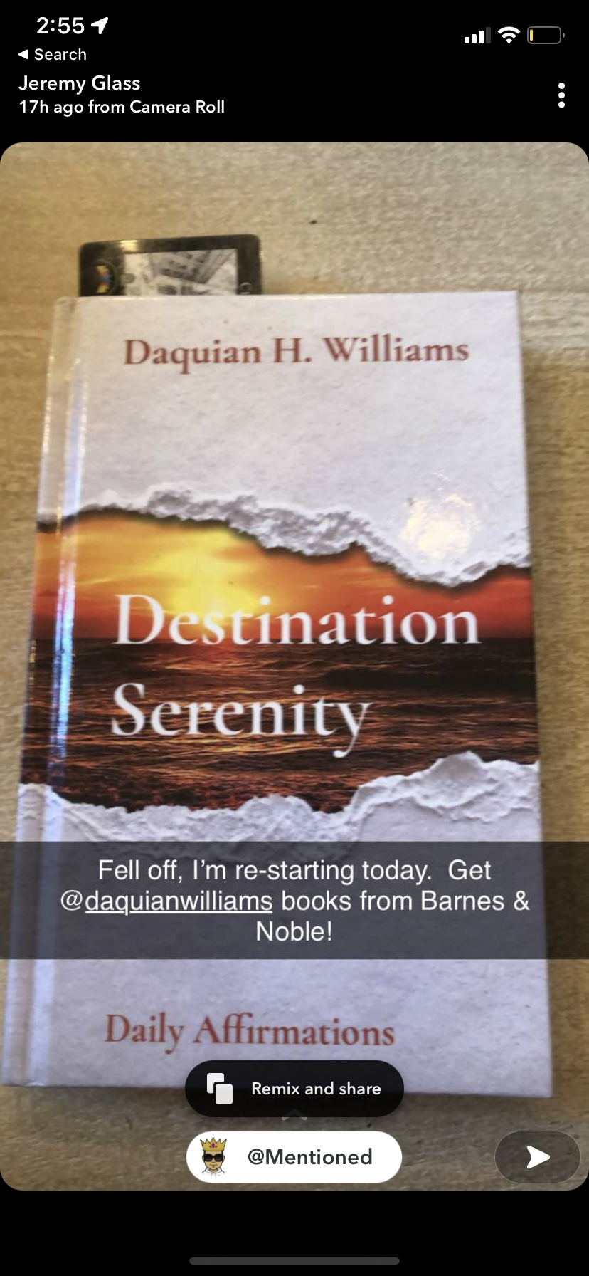 Destination Serenity: Daily Affirmations Volume 1